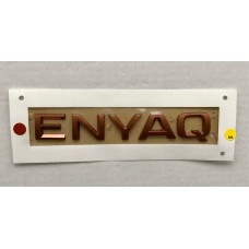 GENUINE SKODA Enyaq rear emblems copper ENYAQ